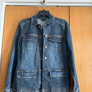 Women's Dark Blue Denim Jacket